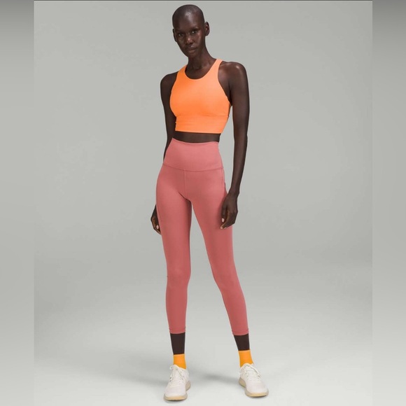 lululemon athletica Pants - 🍋 Lululemon Wunder Train High-Rise Tight with Pockets 25" - Brier Rose - Sz 8